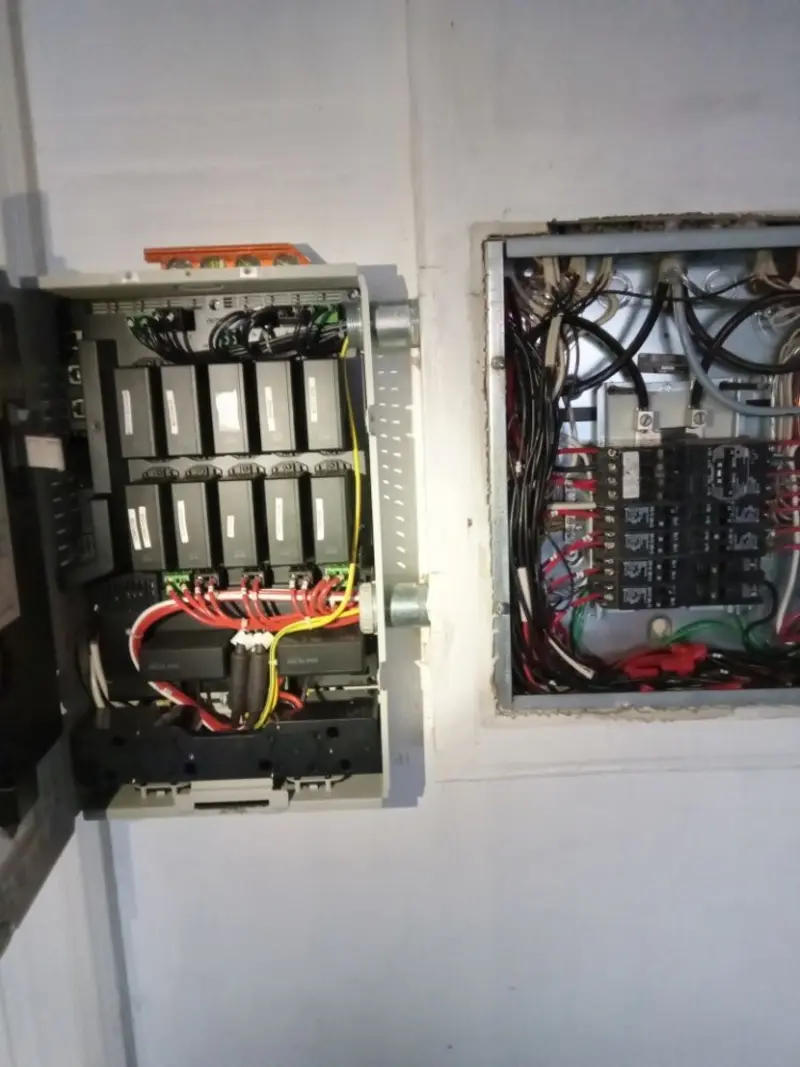 Electrical panel upgrade completed for Commercial Electrician Services in Middlebury